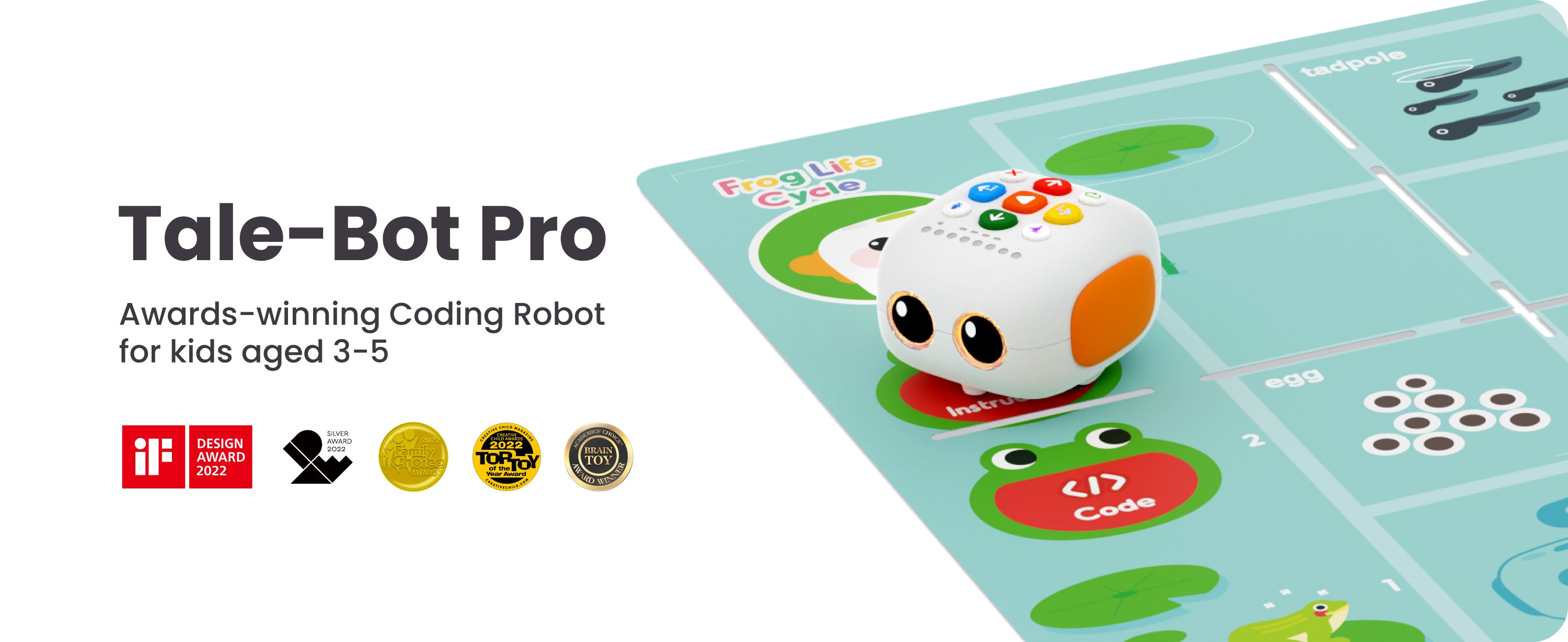 Tale-Bot Pro – robotas vaikams nuo 3 metų